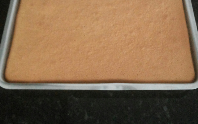 Bolo básico para ser recheado