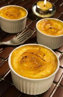 Creme de mandioquinha gratinado
