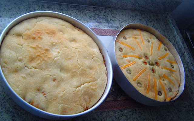 Torta salgada Lúcio Cezar