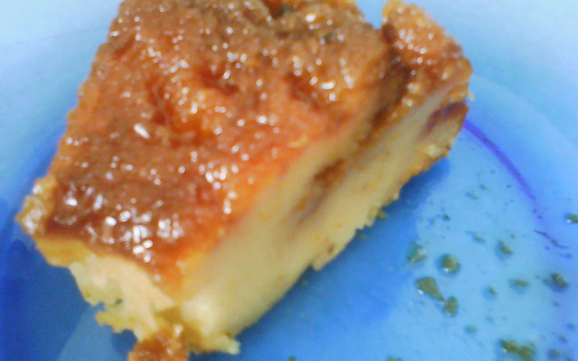 Pudim de pão da Fabi