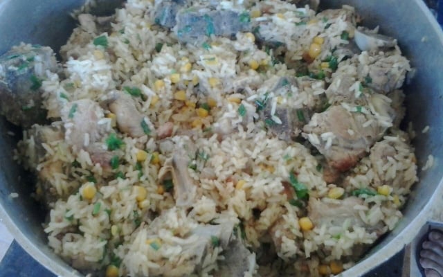 Arroz com suan Tudo Gostoso