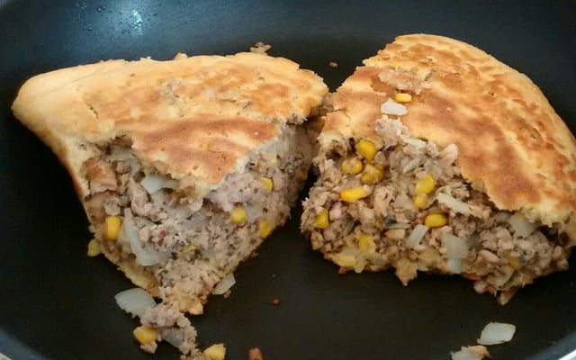 Omelete prático de atum