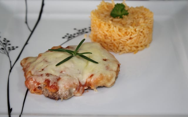 BIfe à parmegiana diferente