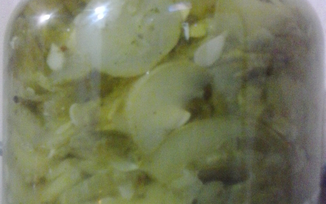 Abobrinha em conserva