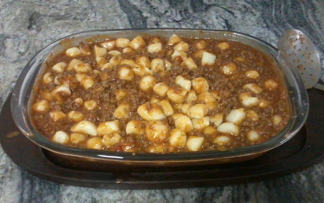 Nhoque perfeito com molho de bacon