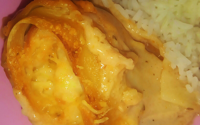 Rondelli de creme de queijo e presunto