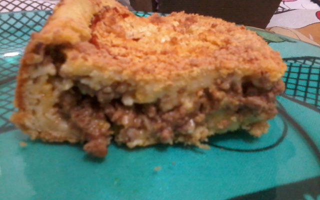 Torta de carne moída