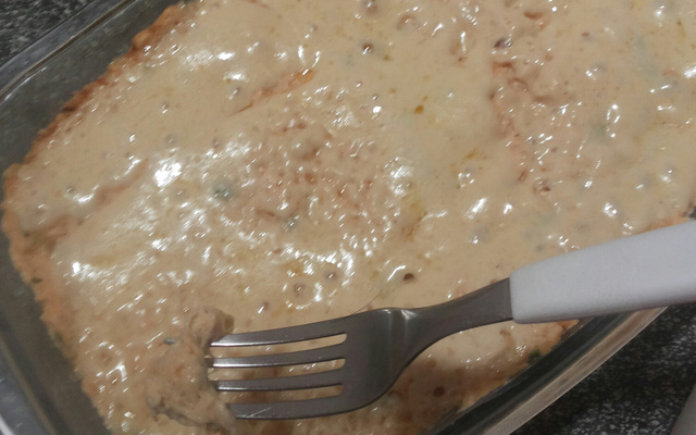 Creme de frango com legumes ao forno