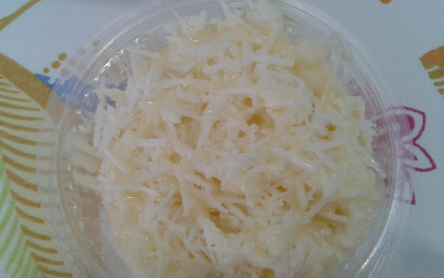 Cuscuz branco cremoso