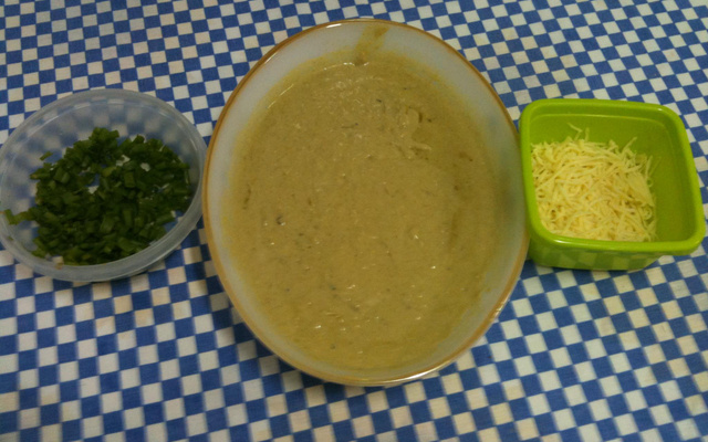 Sopa creme de alho poró