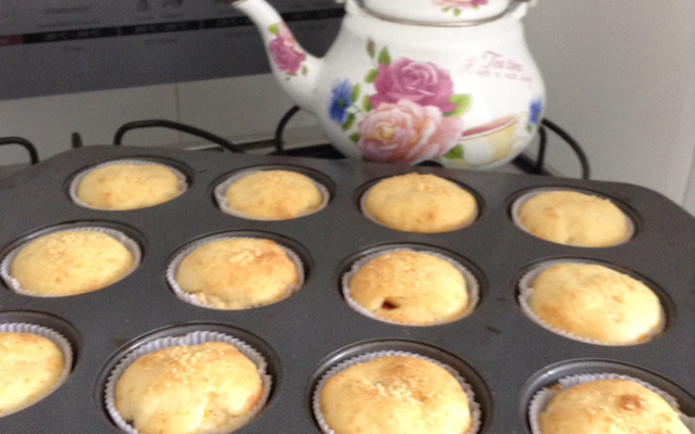 Tortinha de frango de liquidificador