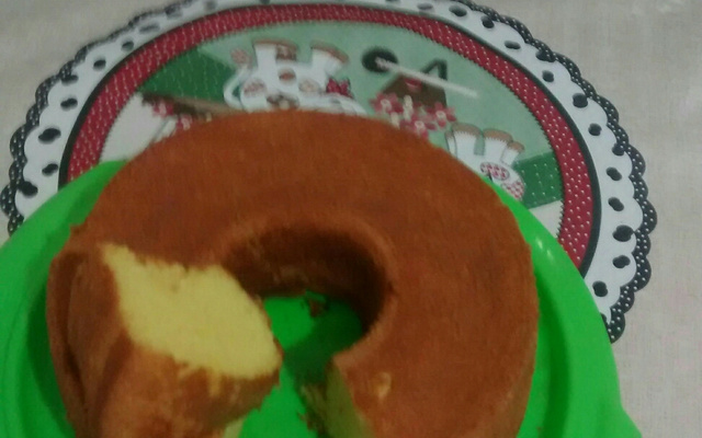 Bolo de milharina