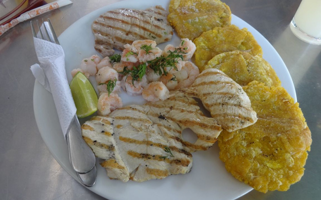 Banana verde  (patacon colombiano)