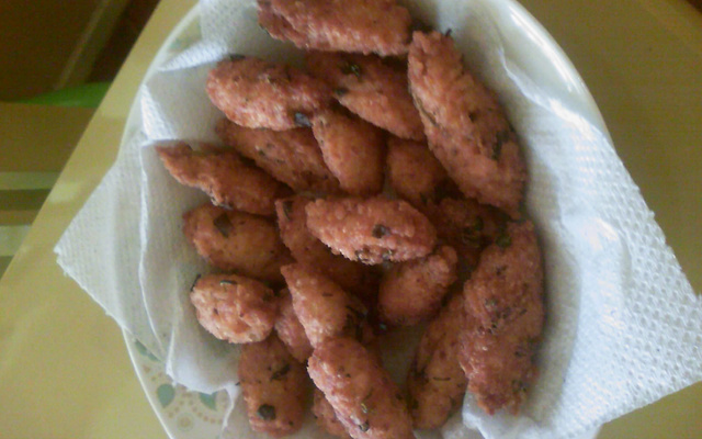 Bolinho simples de arroz