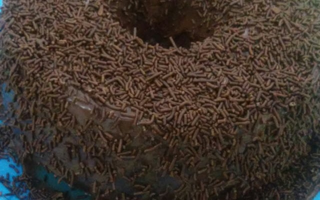 Bolo de chocolate com iogurte de liquidificador