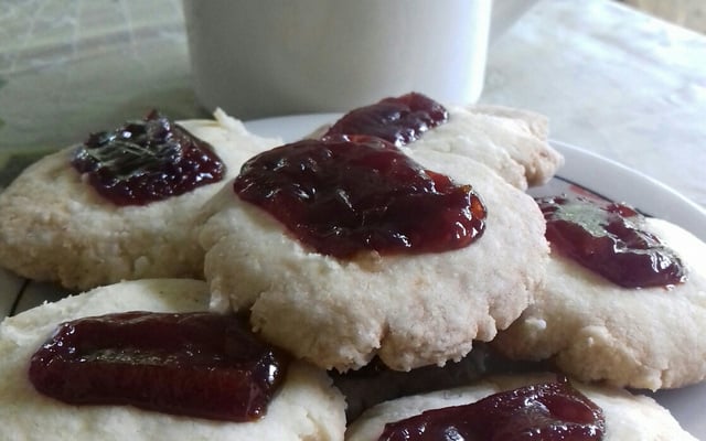 Biscoito com goiabada