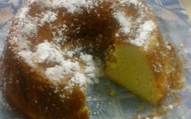 Bolo de laranja sem leite, no lugar suco de laranja