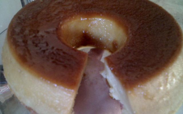 Pudim de pão amanhecido