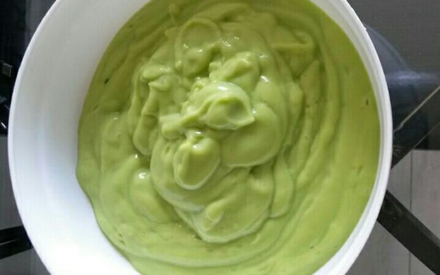 Sobremesa de abacate