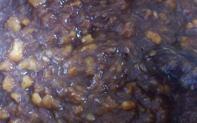 Doce de banana com canela