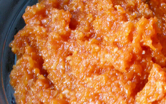 Doce de abóbora com coco