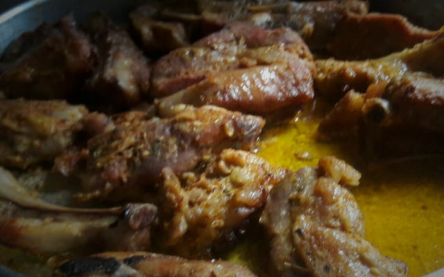 Costelinha suína de forno