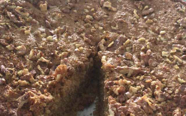 Bolo de laranja integral da Thata