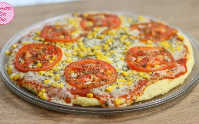 Pizza de micro-ondas da Raissa