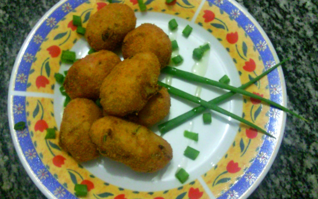 Bolinhos de bacalhau, o tradicional português