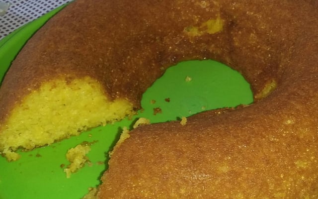 Bolo de milho cremoso