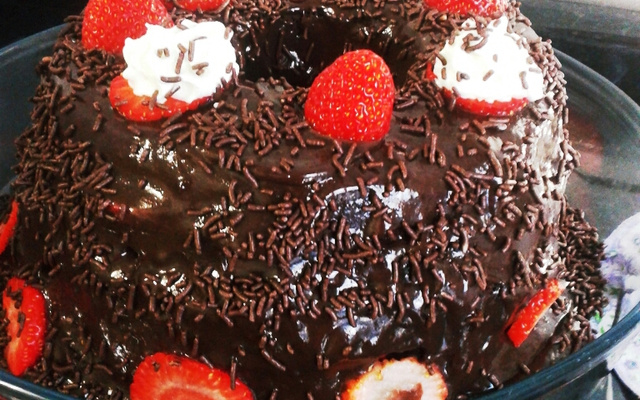 Bolo de chocolate delícia