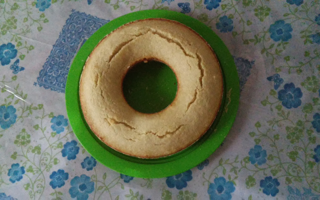 Bolo de flocos de arroz