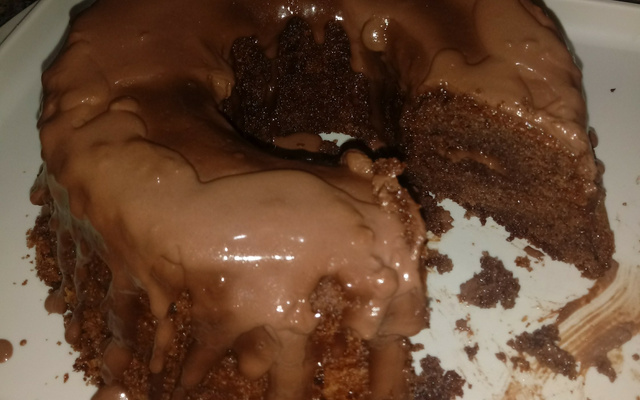 Bolo de chocolate sem óleo