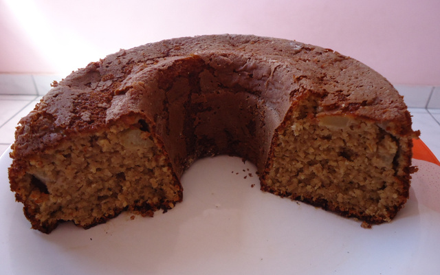 Bolo de bananas e aveia sem farinha