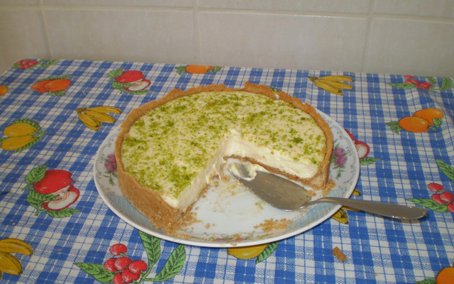 Torta de limão sem suspiro