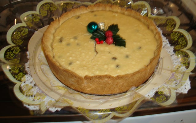 Torta de ricota cremosa