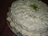 Bolo de limão com suspiro