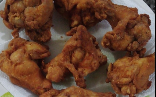 Coxa de frango empanada da mamãe