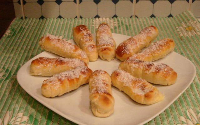 Enroladinhos de queijo