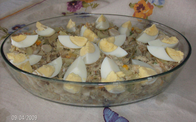 Salada de bacalhau
