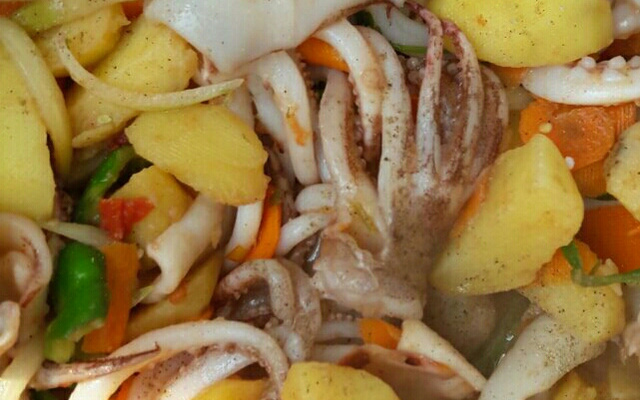 Caldeirada de frutos do mar