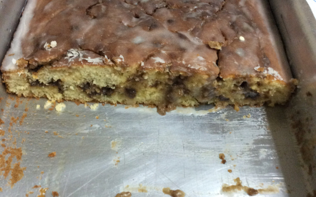 Bolo "cinnamon roll"