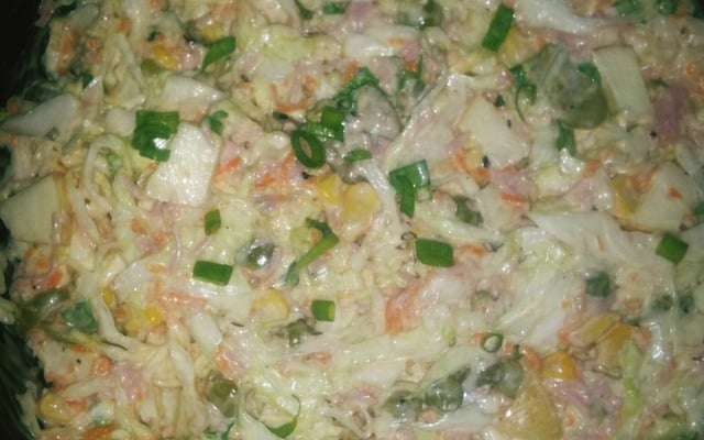 Maionese crua fácil da Taynara