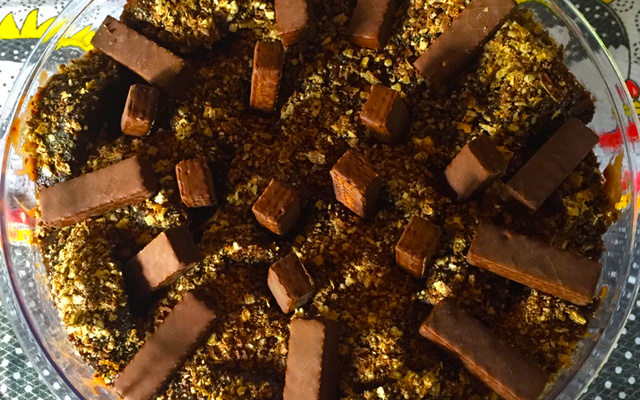 Bolo de bis na taça