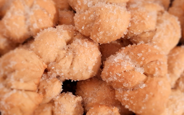 Rosquinha de pinga da Cacau