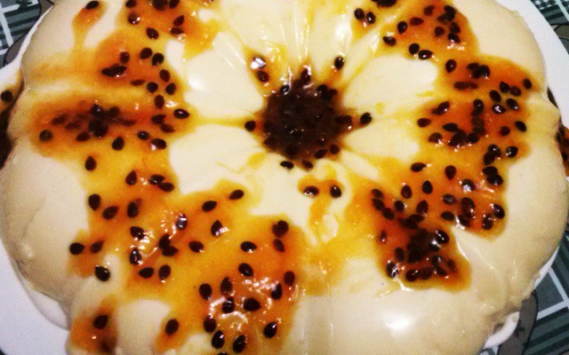 Pudim de maracujá rapidinho