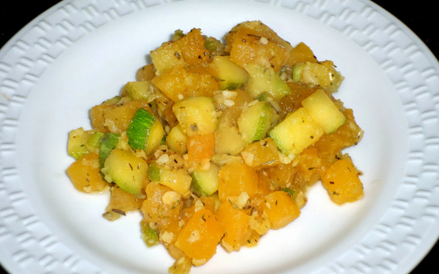Refogado de abóboras
