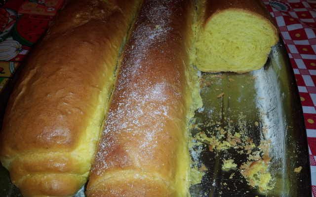 Pão de abóbora com aveia