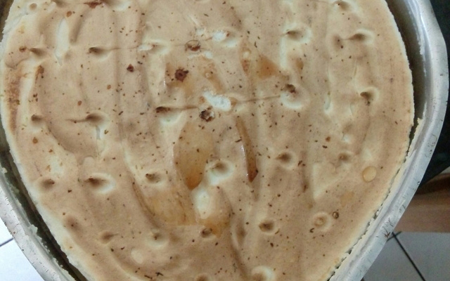 Torta de banana com suspiro