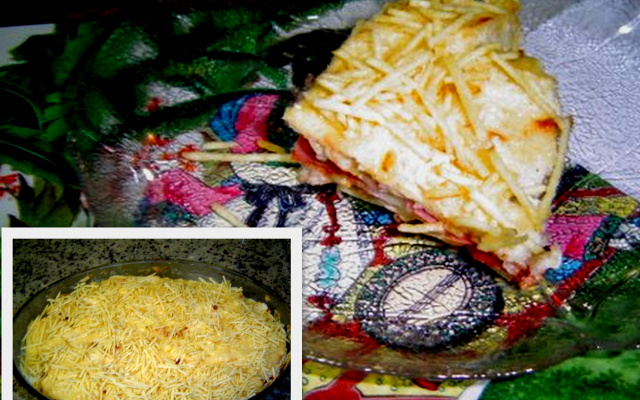 Sanduíche de forno do Lúcio Cezar